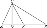 ce吧 如图，在△ABC中，∠C为直角，AB上的高CD及中线CE恰好把∠ACB三等分，若AB=20，求△ABC的两锐角及AD、DE、EB各为多少？