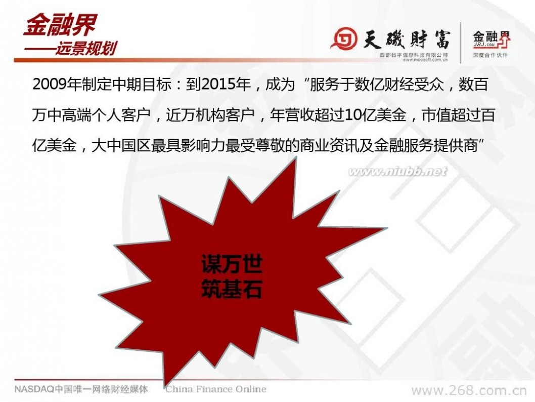 中国金融界 中国金融在线(金融界)公司简介