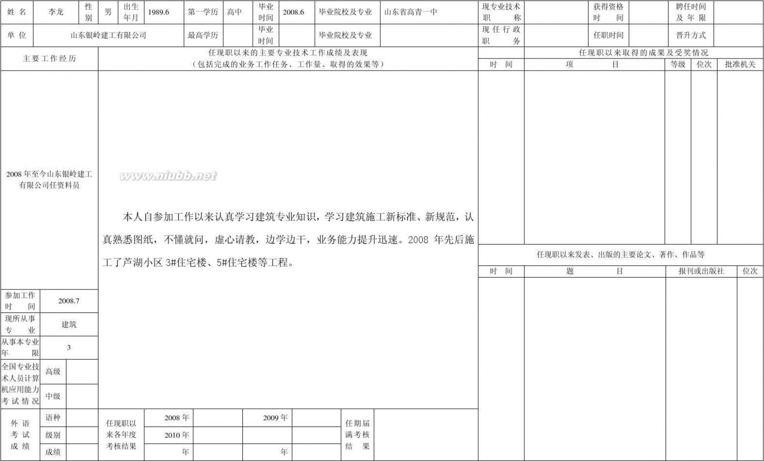 专业技术人员申报评审职称情况一览表 2011专业技术人员申报评审职称情况一览表