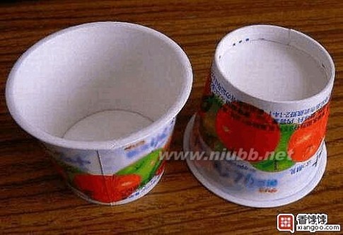 废物利用环保小制作 酸奶盒向日葵手工小制作dir编织方法详细图解环保废物利用