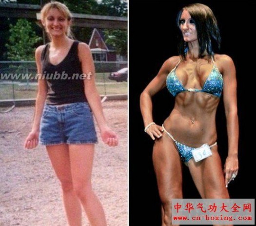 瘦人健身计划 瘦人健身前后对比(25)