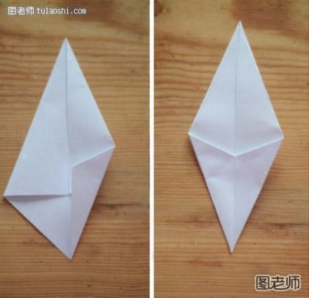 飞镖的折法 折纸大全 飞镖的详细图解折法
