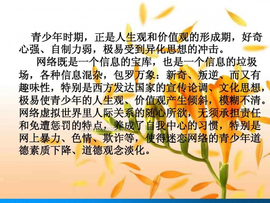 远离网吧健康成长 《远离网吧,健康成长》主题班会