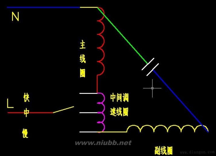 单相电机正反转接线图详解_单相电机正反转接线图