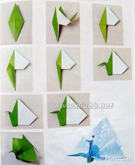 千纸鹤的折法 千纸鹤的折法