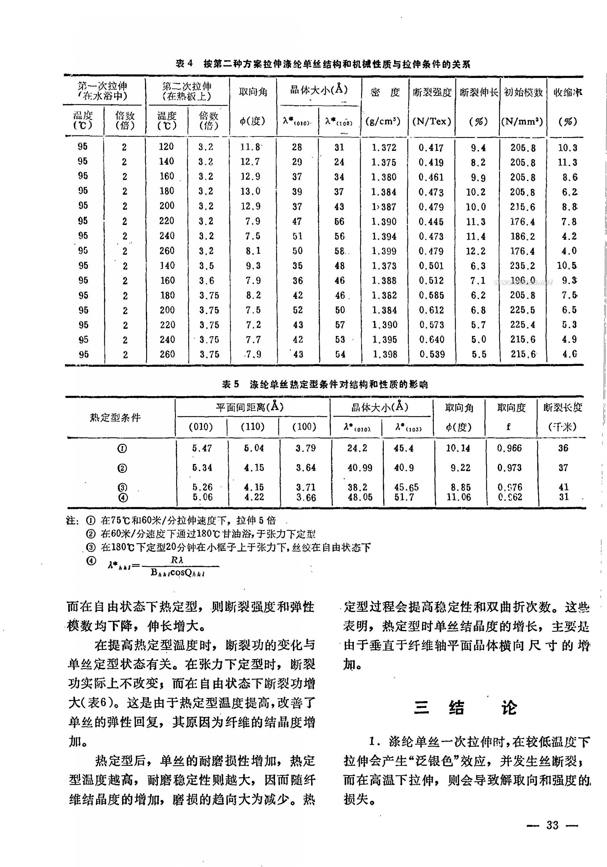 涤纶单丝 涤纶单丝生产工艺对其结构和性质的影响