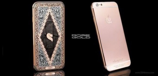 真正的玫瑰金iPhone 6s来了 最高售价近10万