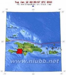 2010年海地地震：2010年海地地震-震况简介，2010年海地地震-背景资料_海地地图