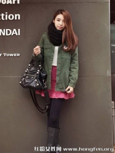 冬季短裙搭配 韩版短裙怎么搭配 2013冬季短裙搭配技巧