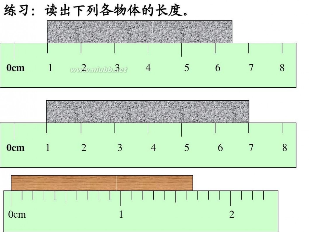 刻度尺 正确使用刻度尺