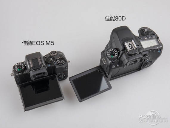 同芯单反和单电大不同?佳能80D对比EOS M5评测