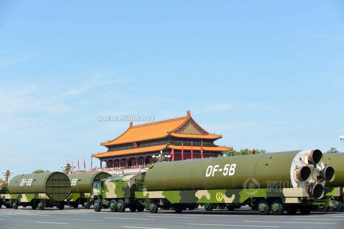 东风-5升级登场 中国东风-5战略核导弹时隔31年后升级登场