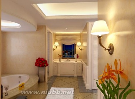 欧式浴室柜 欧式风格 浪漫卫浴设计