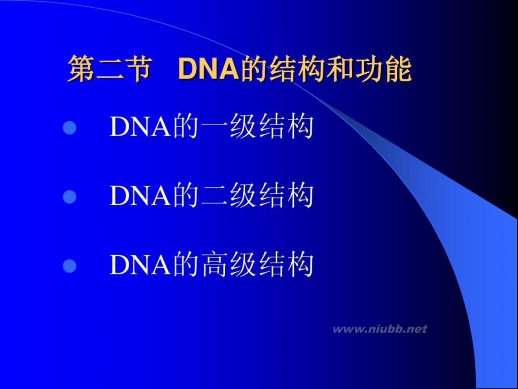 分子生物学课件 现代分子生物学课件-第二章