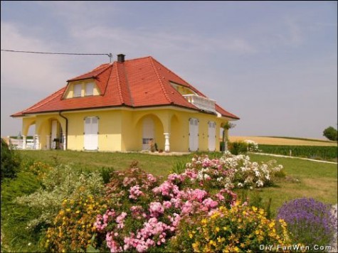 法国农村梦幻中的田园生活图片