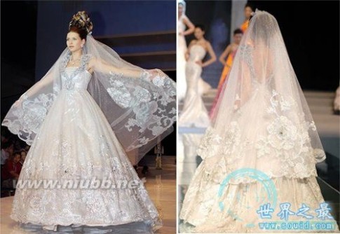 世界上最贵的婚纱,6500万_皇室婚纱