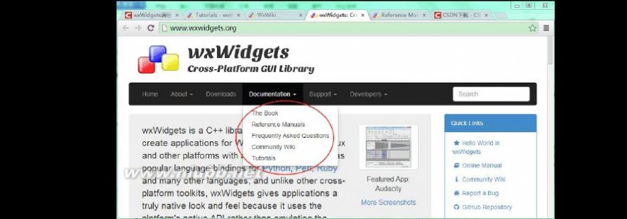 wxwidgets wxWidgets初学者最好的教程