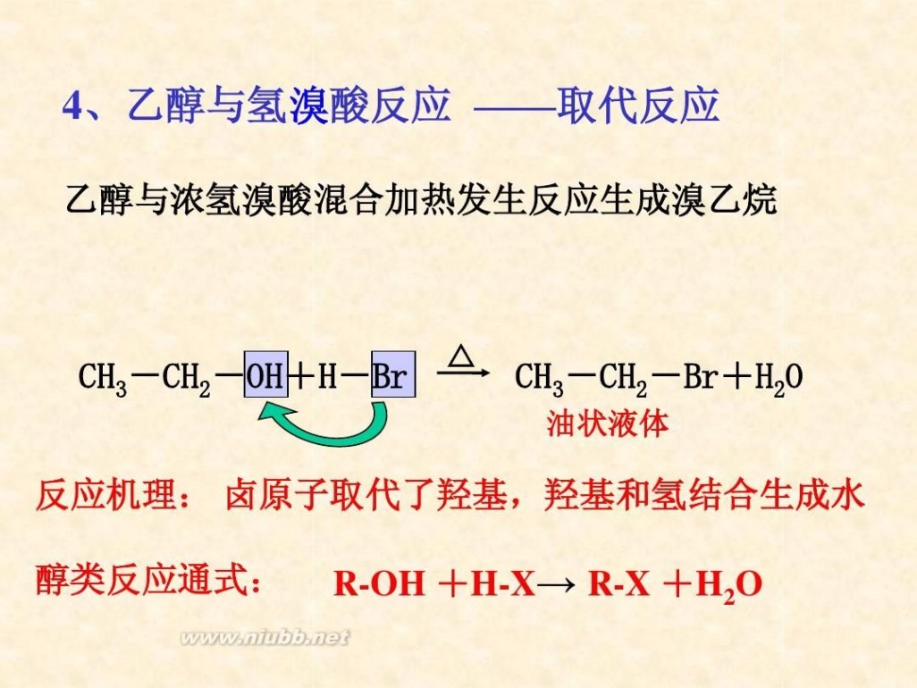 乙醇的化学性质 乙醇的化学性质