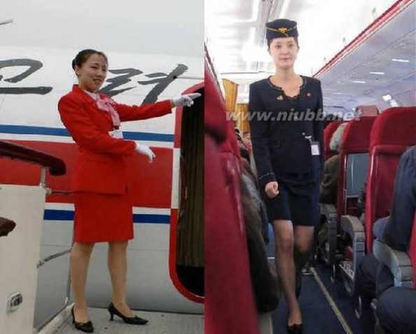 朝鲜空姐裙子变短 朝鲜空姐登上封面 穿着变化大：裙子更短领口变大