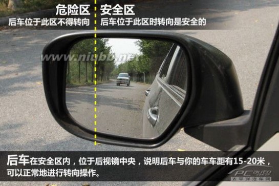转帖：车主学堂新手司机如何看反光镜判断各种车距（全文）