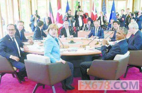 G7国家领导人齐聚德国，希腊及乌克兰问题再成焦点