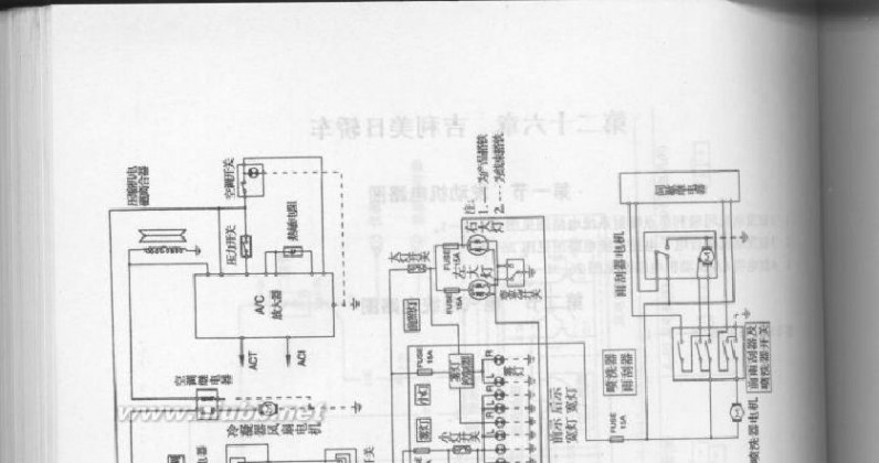 吉利美日 吉利美日轿车电路图