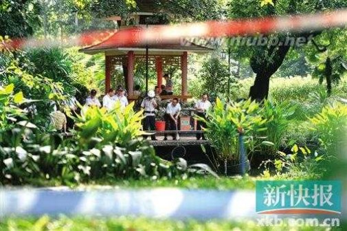 广州警方 广州大四女生浮尸公园 警方比对男性嫌犯DNA