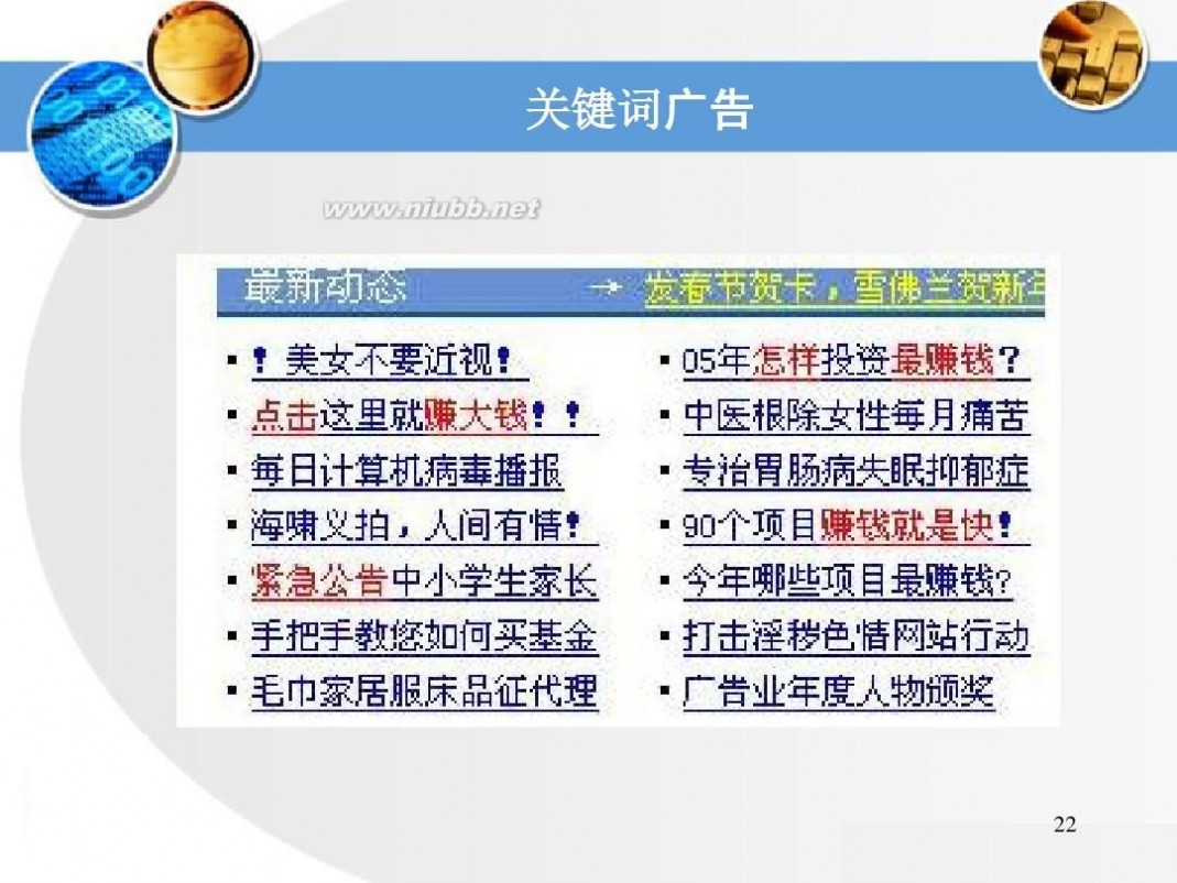 网络广告案例分析 第4讲 网络广告模式案例分析