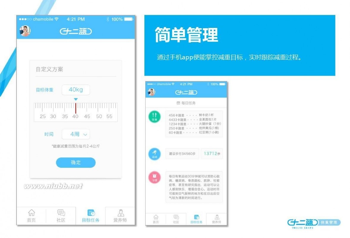 十二篮体重管理 十二篮体重管理介绍