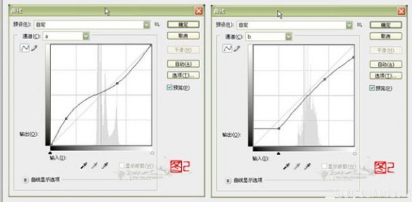 photoshop在LAB模式下修复偏色照片