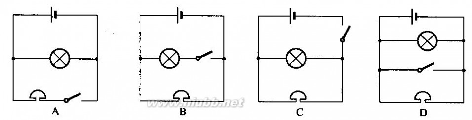 初三物理电路图 初三物理电路和电路图练习题