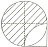 求右边图形的周长 如图，已知图形中的圆的半径为6厘米，右下部是一个正方形，求阴影部分的面积和周长．