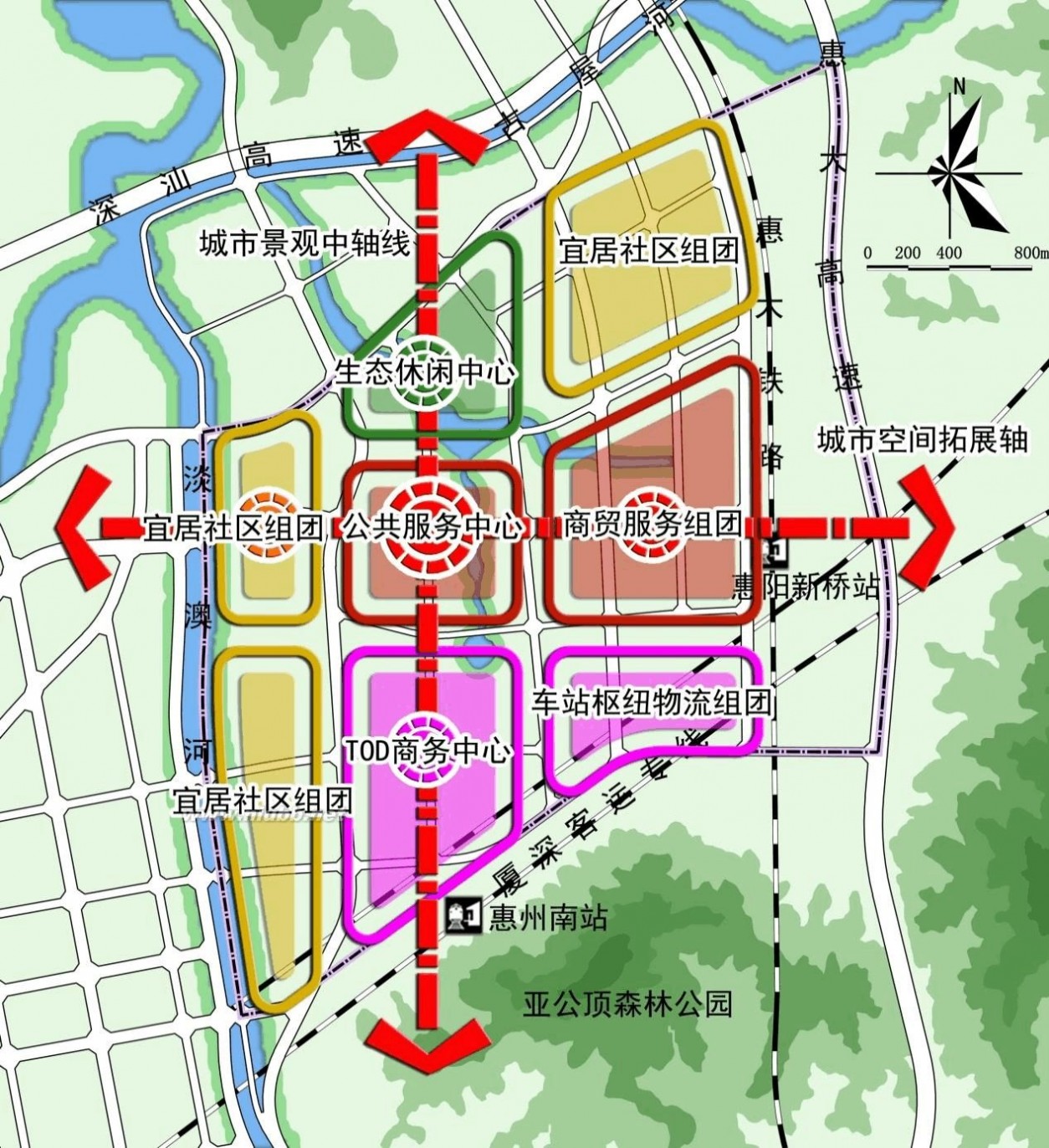 惠州大亚湾 广东惠州环大亚湾新区发展总体规划