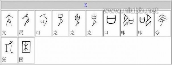 甲骨文的字 甲骨文字对照