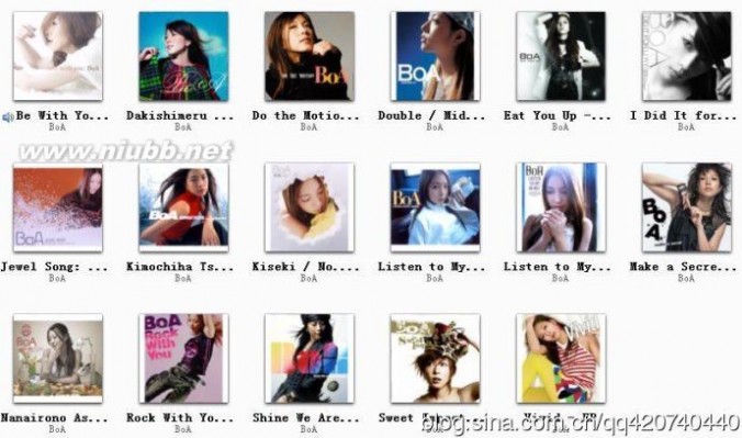 宝儿BoA：八张专辑+十七张EP汇总分享iTunesPlusAAC