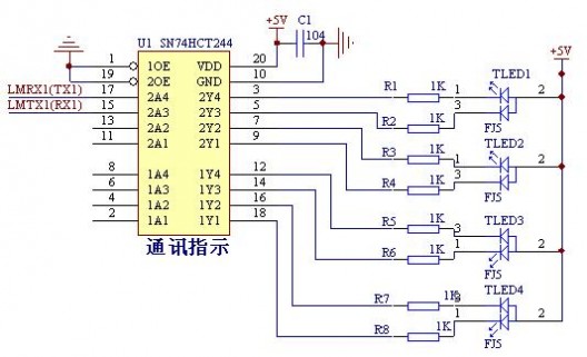 74ls244 74LS244,74ls245,74hc244,74hc245的作用 管脚功能图封装及电路图