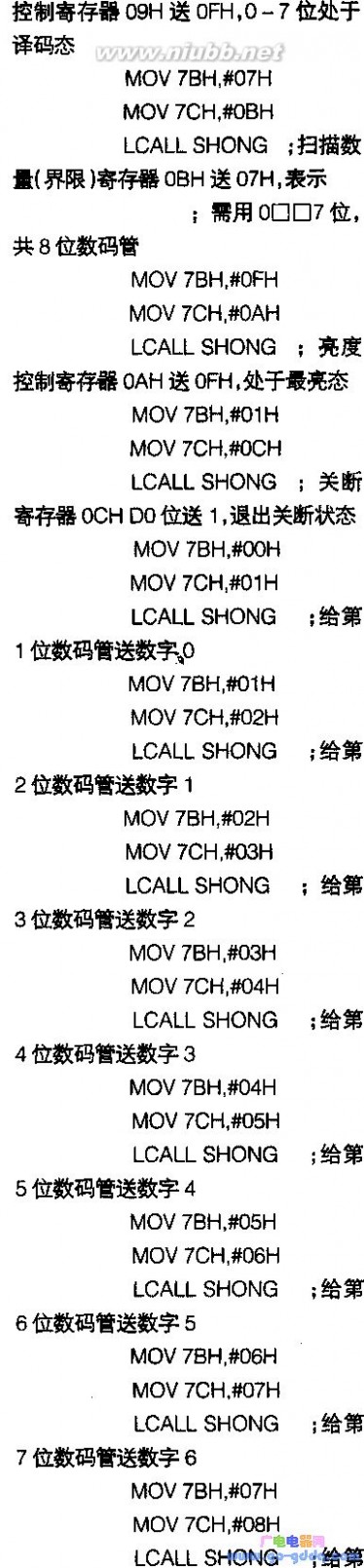 max7219 MAX7219与单片机的接口电路及编程