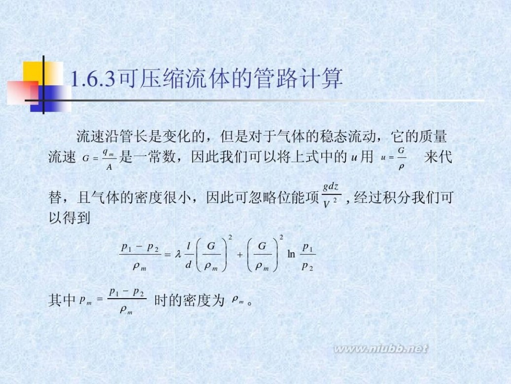 流体力学教材 流体力学经典教程