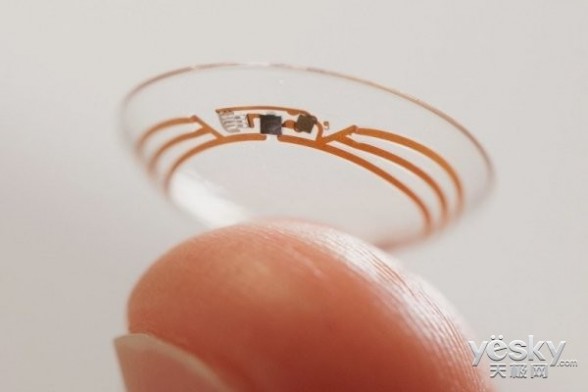 谷歌开发智能隐形眼镜：可通过眼泪测量血糖