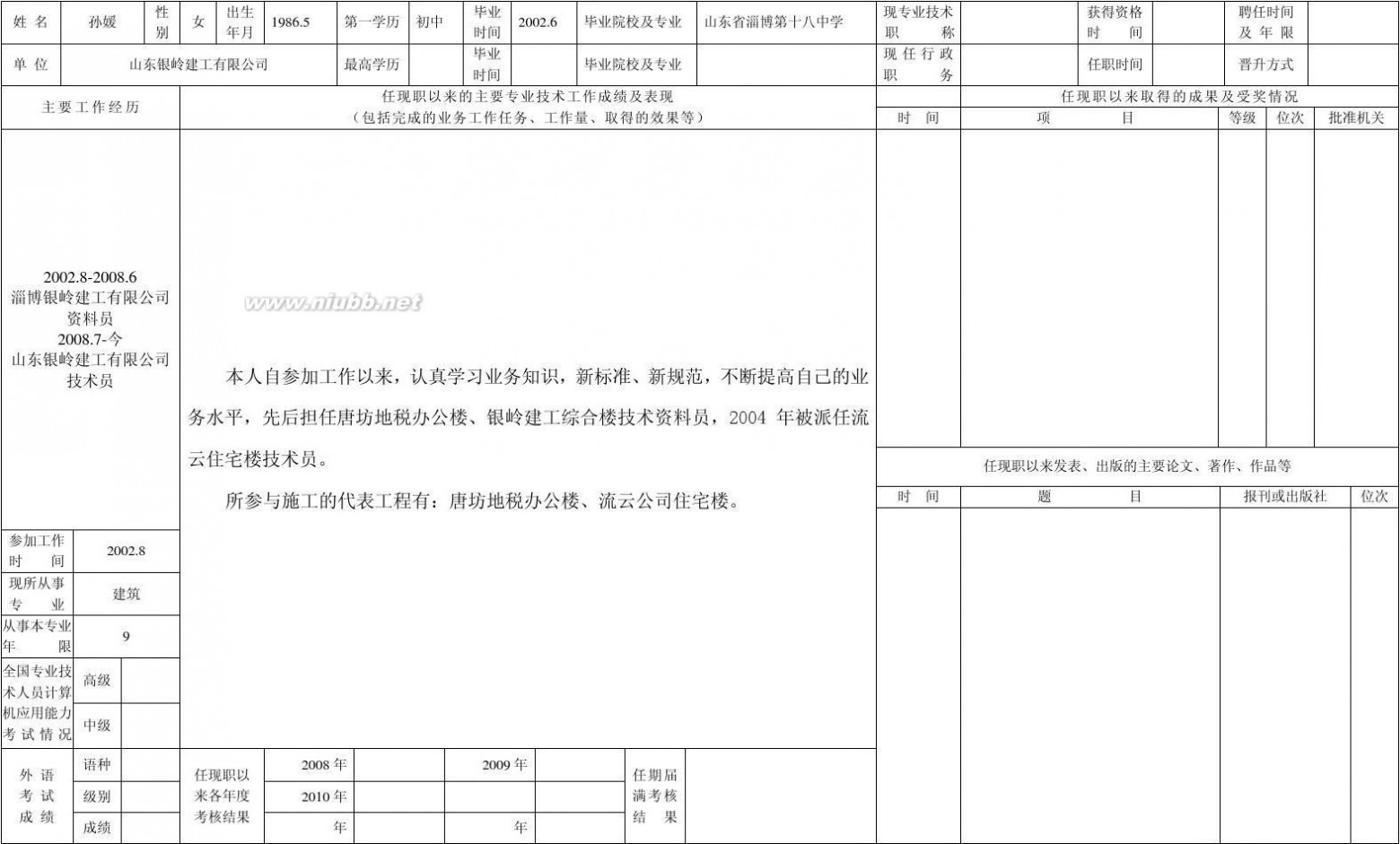 专业技术人员申报评审职称情况一览表 2011专业技术人员申报评审职称情况一览表