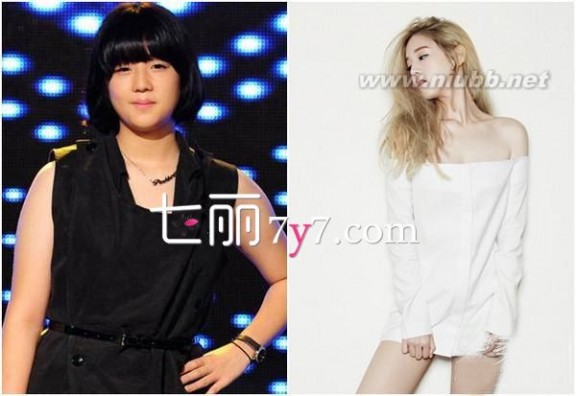 韩国女星减肥前后对比照 姜素拉尹恩惠瘦身方法大公开_尹恩惠减肥