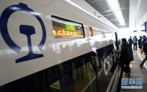 长沙到广州高铁 上海到广州今日直通高铁 北上广从此实现高铁互联