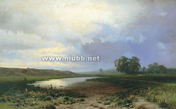 瓦西里耶夫风景油画