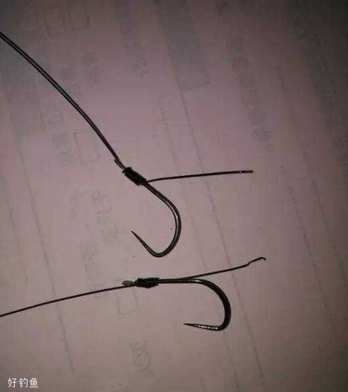 子线绑法 高手图解长度整齐的绑钩、子线绑法