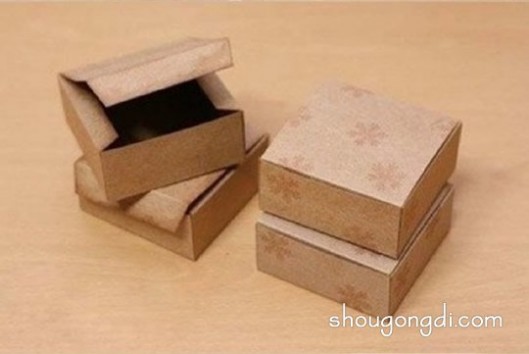 包装礼物盒的方法 方形礼物盒的折纸方法 手工折正方形包装盒