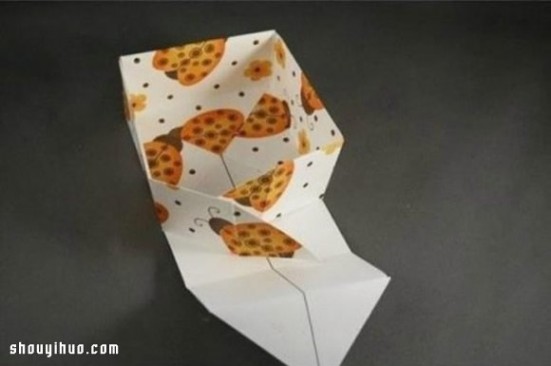 纸包装 礼物包装盒折法图解 手工折纸包装纸盒方法