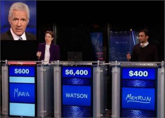 IBM Watson电脑将挑战益智问答节目冠军
