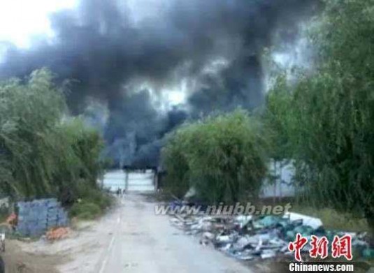 林甸大火 黑龙江林甸一厂房发生火灾 过火面积约4700m2