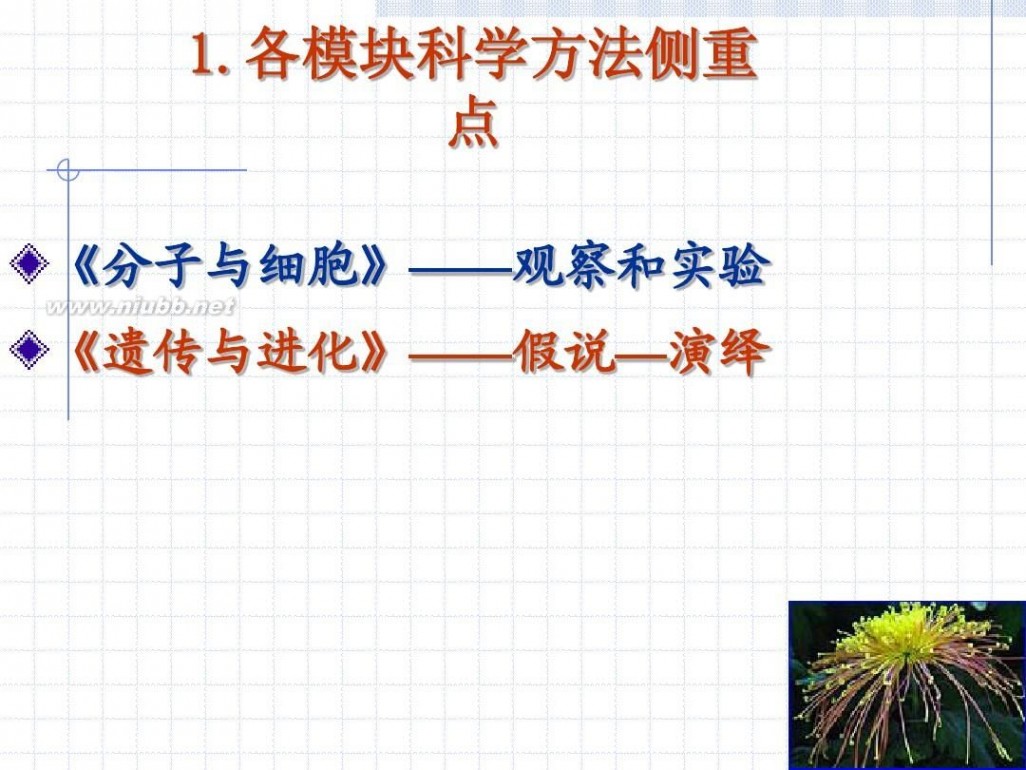 生物学科 生物的学科思想