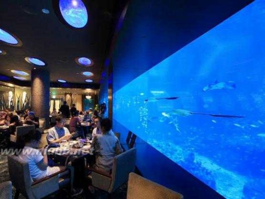 梅西西餐厅 【新加坡】浪漫的水下餐厅